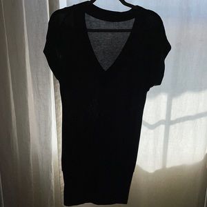 Light v-neck sweater dress by Forever 21